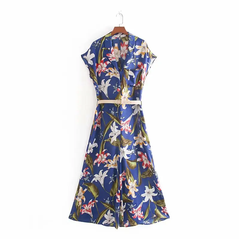 2019 women vintage floral print sashes jumpsuits ladies short sleeve wide leg pants casual chic calf length rompers DS2358
2019 women vintage floral print sashes jumpsuits ladies short sleeve wide leg pants casual chic calf length rompers DS2358