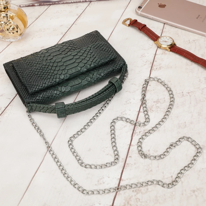 Tide Women's Clutch Cow Leather Small Chain Shoulder Bags Designer Crocodile Pattern Genuine Leather Messenger Bags Purse 2019
Tide Women's Clutch Cow Leather Small Chain Shoulder Bags Designer Crocodile Pattern Genuine Leather Messenger Bags Purse 2019