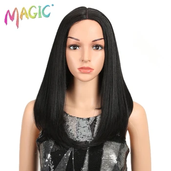MAGIC Synthetic Lace Front Straight Wig Redish Grey Heat Resistant Fiber Middle Part Natural Daily Wig For Black/White Women
MAGIC Synthetic Lace Front Straight Wig Redish Grey Heat Resistant Fiber Middle Part Natural Daily Wig For Black/White Women
