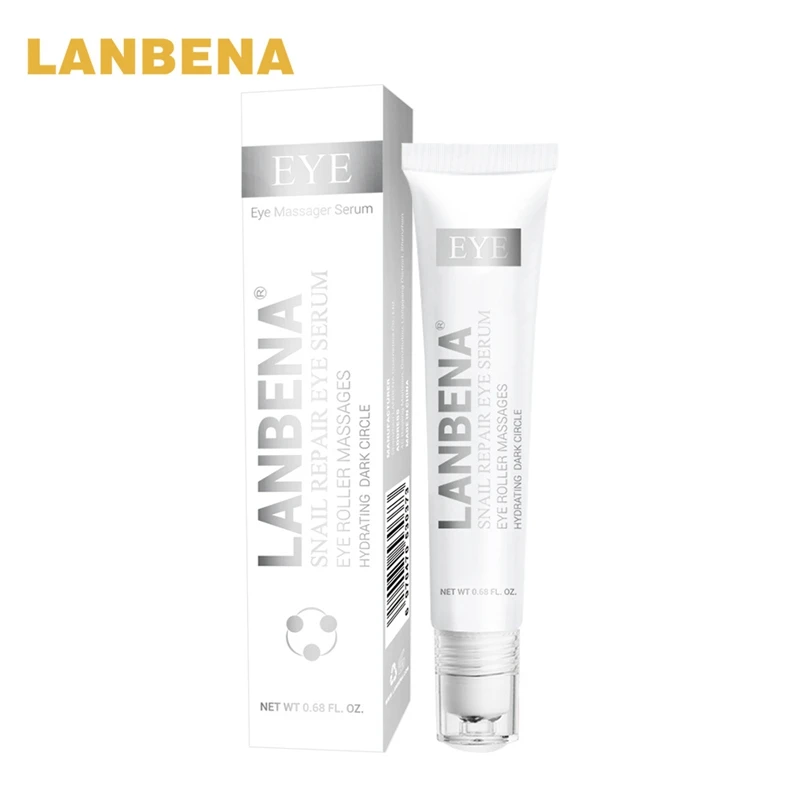 LANBENA Snail Repair Eye Serum Eye Cream Snail Cream Dark Circle Moisturizing Anti-Aging Eye Patch Whitening Skin Care Face
LANBENA Snail Repair Eye Serum Eye Cream Snail Cream Dark Circle Moisturizing Anti-Aging Eye Patch Whitening Skin Care Face