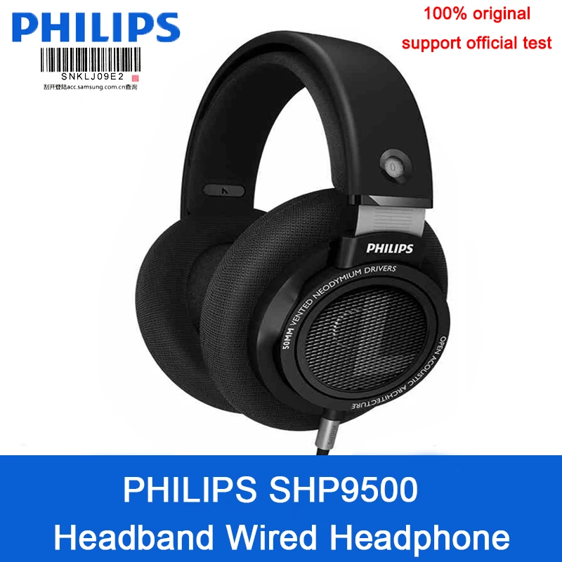 Original Philips SHP9500 Wired headset with High-quality Sound Mic noise reduction Earphones for Xiaomi Support official test
Original Philips SHP9500 Wired headset with High-quality Sound Mic noise reduction Earphones for Xiaomi Support official test