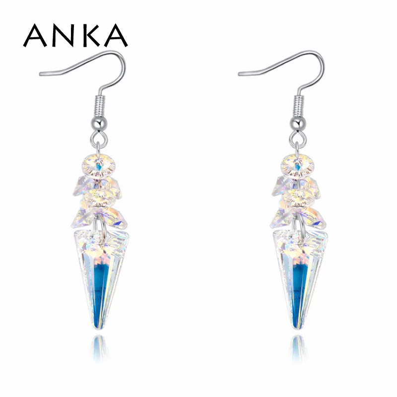 ANKA new luxury long tassel spike earrings for women earings fashion jewelry wedding gift Crystals from Austria #125188
ANKA new luxury long tassel spike earrings for women earings fashion jewelry wedding gift Crystals from Austria #125188