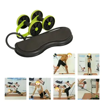 AB Wheels Roller Stretch Elastic Abdominal Resistance Pull Rope Tool AB roller for Abdominal muscle trainer exercise
AB Wheels Roller Stretch Elastic Abdominal Resistance Pull Rope Tool AB roller for Abdominal muscle trainer exercise