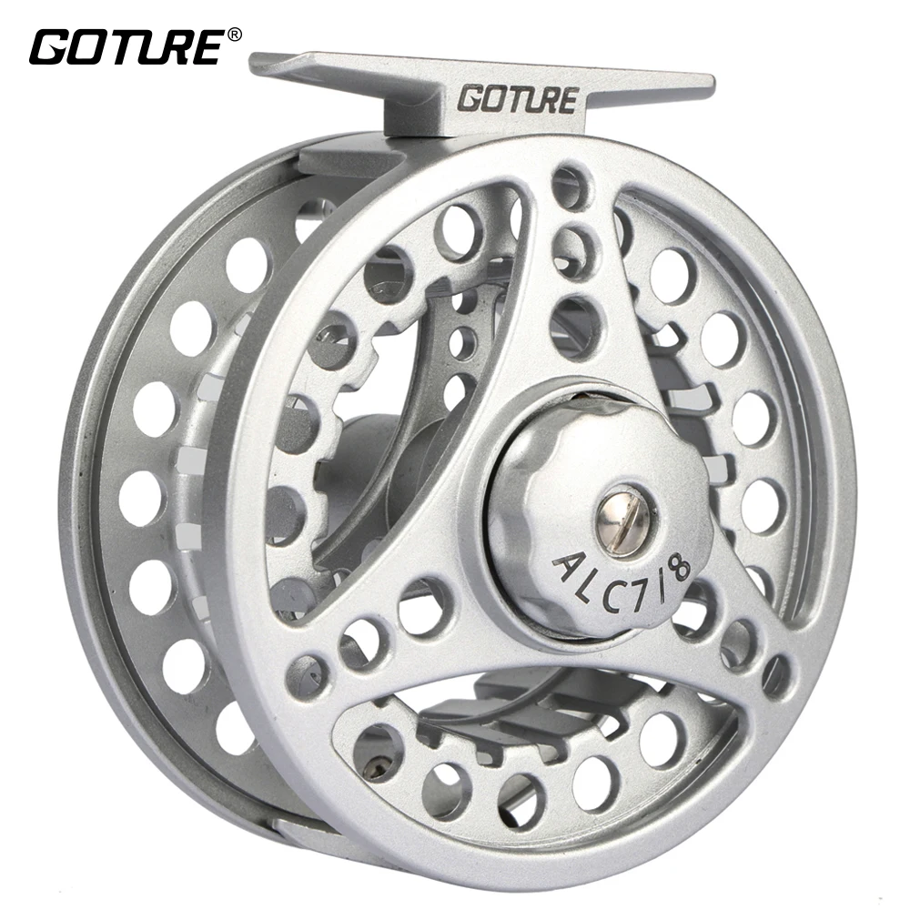 Goture ALC Fly Fishing Reel 3/4 5/6 7/8 WT Aluminum Frame Spool Left Right Hand Die Casting Fly Reel Coil Pesca 2+1BB
Goture ALC Fly Fishing Reel 3/4 5/6 7/8 WT Aluminum Frame Spool Left Right Hand Die Casting Fly Reel Coil Pesca 2+1BB