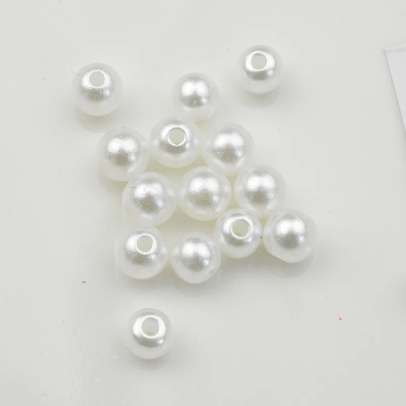 FLTMRH 100pcs 5mm Acrylic Imitation Pearl Beads Necklace Findings Round Spacer Ball Beads For Diy Jewelry Making
FLTMRH 100pcs 5mm Acrylic Imitation Pearl Beads Necklace Findings Round Spacer Ball Beads For Diy Jewelry Making