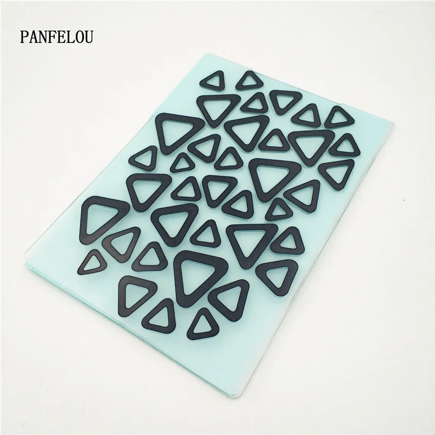 PANFELOU Easter Triangular bubble Embossing folders Plastic For Scrapbooking DIY Template Fondant Cake Photo Album Card Making
PANFELOU Easter Triangular bubble Embossing folders Plastic For Scrapbooking DIY Template Fondant Cake Photo Album Card Making