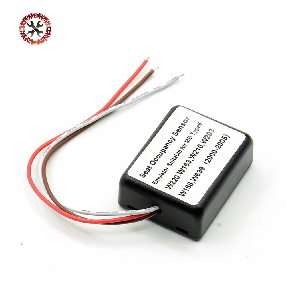 Seat Occupancy Sensor Emulator Suitable for MB Type 6 SRS for mercedes benz W220 W163 W210 W203 W168 W639 2000-2005
Seat Occupancy Sensor Emulator Suitable for MB Type 6 SRS for mercedes benz W220 W163 W210 W203 W168 W639 2000-2005