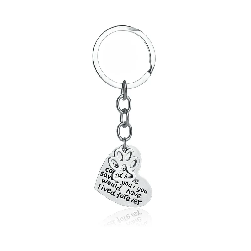 if love could have saved you Key chains you would have lived forever Key rings pet paw souvenir Key Finder dog lover keychains
if love could have saved you Key chains you would have lived forever Key rings pet paw souvenir Key Finder dog lover keychains
