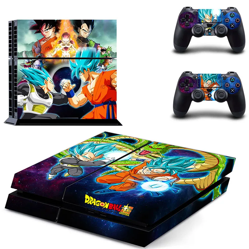 New Dragon Ball Vinyl Skin For Playstation 4 Console Sticker + 2 Controller Decal Skins Sticker PS4 Accessories
New Dragon Ball Vinyl Skin For Playstation 4 Console Sticker + 2 Controller Decal Skins Sticker PS4 Accessories