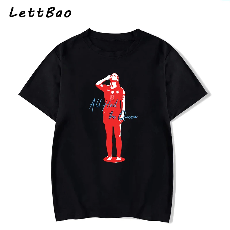 Alex Morgan Queen Black TShirt Women Harajuku T Shirt Korean Printed Gothic Aesthetic Streetwear Camisetas Verano Mujer Cotton
Alex Morgan Queen Black TShirt Women Harajuku T Shirt Korean Printed Gothic Aesthetic Streetwear Camisetas Verano Mujer Cotton