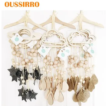 Nordic Wooden car Planet dream catcher Star Cloud Raindrop Hanging Ornaments For Baby Kids Room Wall Decor
Nordic Wooden car Planet dream catcher Star Cloud Raindrop Hanging Ornaments For Baby Kids Room Wall Decor