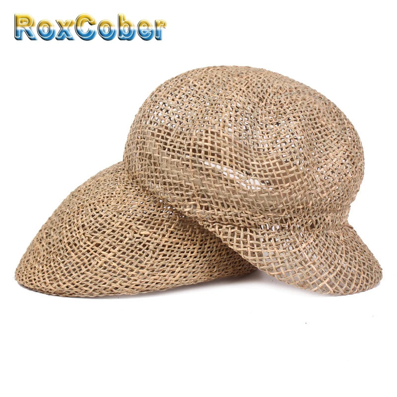 RoxCober Summer Breathable Straw Flat Cap chapeau Outdoor travel Berets Newsboy Cap Ivy Cap Gatsby Hat peaky blinder 171
RoxCober Summer Breathable Straw Flat Cap chapeau Outdoor travel Berets Newsboy Cap Ivy Cap Gatsby Hat peaky blinder 171