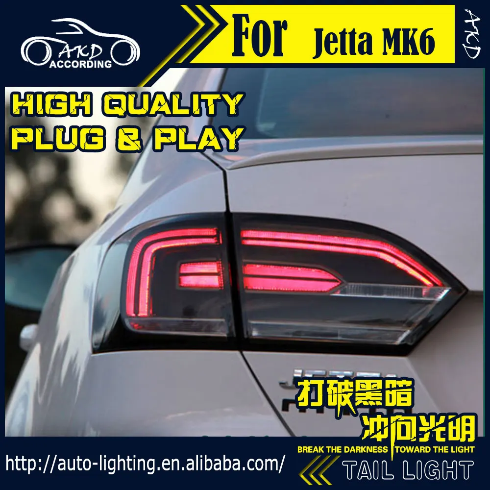 AKD Car Styling Tail Lamp for VW Jetta Tail Lights Jetta MK6 LED Tail Light LED Signal LED DRL Stop Rear Lamp Accessories
AKD Car Styling Tail Lamp for VW Jetta Tail Lights Jetta MK6 LED Tail Light LED Signal LED DRL Stop Rear Lamp Accessories