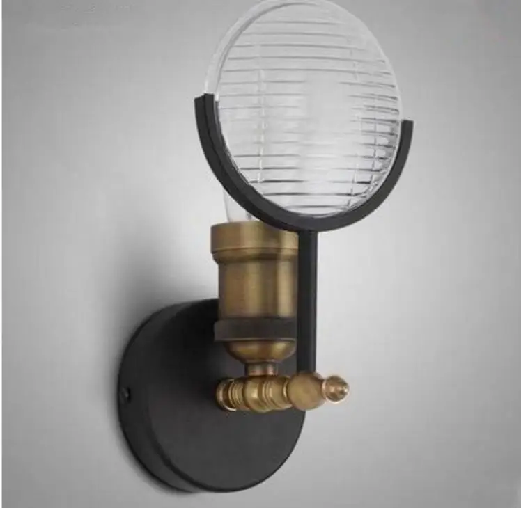 E27 2017 Designer Personality Living Room Aisle Balcony Wall Lamp Industry Retro Bedroom Restaurant Vintage Iron Glass Light
E27 2017 Designer Personality Living Room Aisle Balcony Wall Lamp Industry Retro Bedroom Restaurant Vintage Iron Glass Light