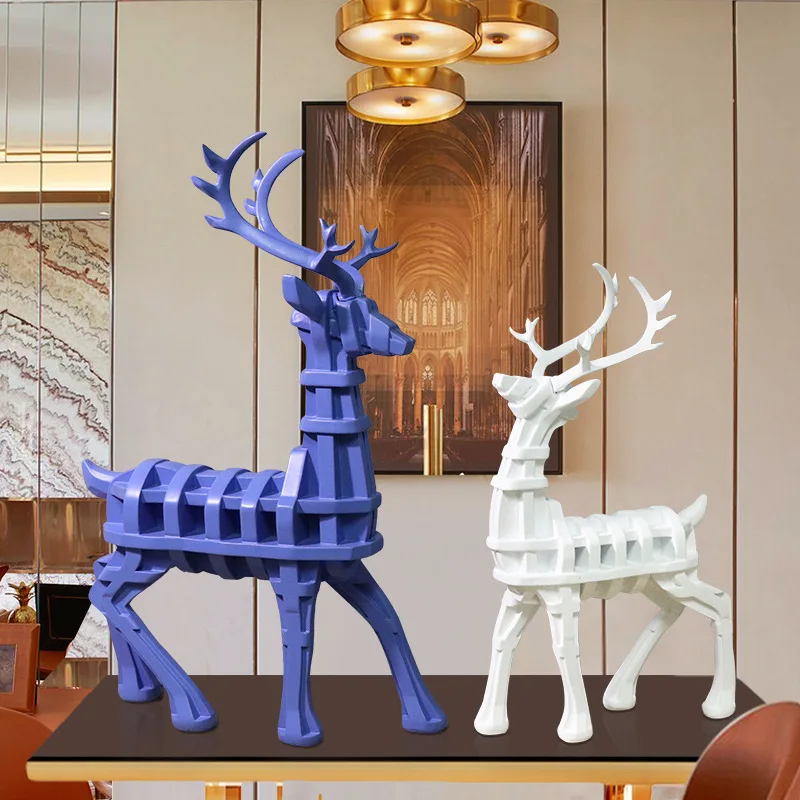 Modern European Deer Milu Figurine Ornament Home Office Stylish Art Decoration Craft
Modern European Deer Milu Figurine Ornament Home Office Stylish Art Decoration Craft