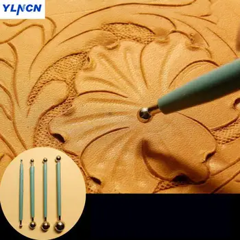 4pcs set leather Ball shaping Pressure bar Leather carving Presser Leather flower making DIY tool stick
4pcs set leather Ball shaping Pressure bar Leather carving Presser Leather flower making DIY tool stick
