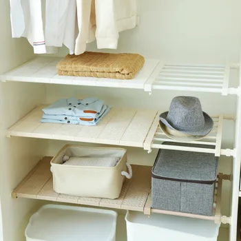 Home Adjustable Wardrobe Storage Rack Layered Partition Board Commodity Shelf Retractable Wardrobe Partition Storage Supplies
Home Adjustable Wardrobe Storage Rack Layered Partition Board Commodity Shelf Retractable Wardrobe Partition Storage Supplies