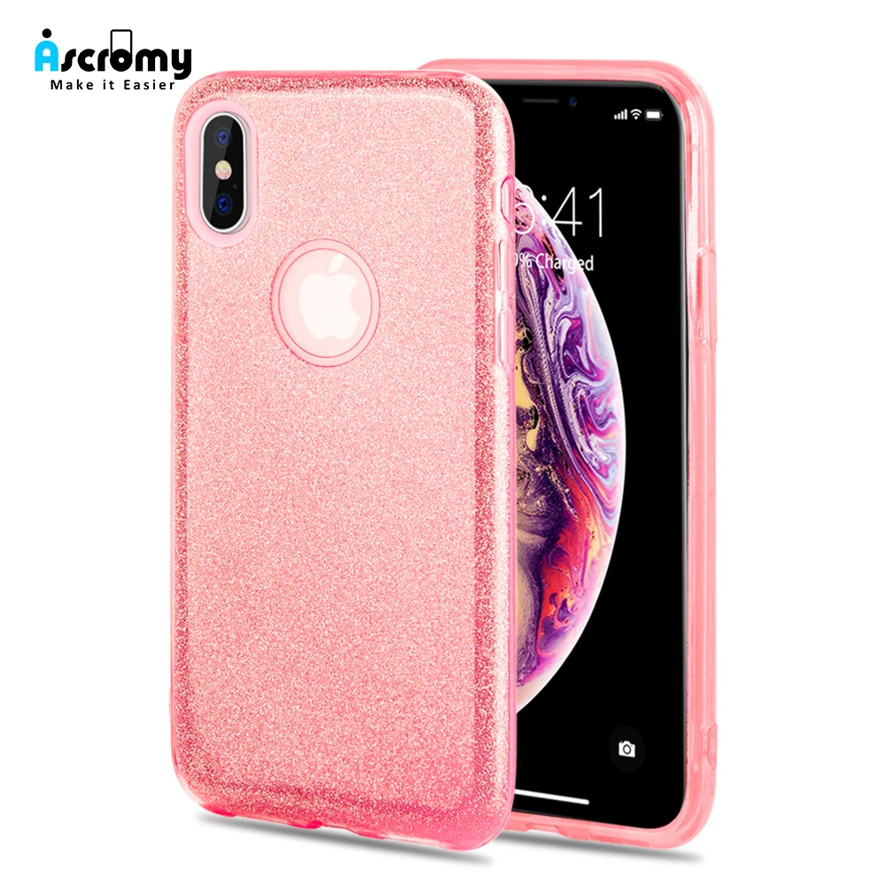 Ascromy Glitter Luxury For Apple iPhone XS Max XR X 7 Plus 8 6 6S 5 5S SE Bling Cute Shockproof Silicone Cover Girls Accessories
Ascromy Glitter Luxury For Apple iPhone XS Max XR X 7 Plus 8 6 6S 5 5S SE Bling Cute Shockproof Silicone Cover Girls Accessories