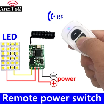Wireless Remote Control Switch 433mhz rf Transmitter Receiver kit 3.7v 5v 6v 9v 12v Battery Power Mini Small Controller Module
Wireless Remote Control Switch 433mhz rf Transmitter Receiver kit 3.7v 5v 6v 9v 12v Battery Power Mini Small Controller Module