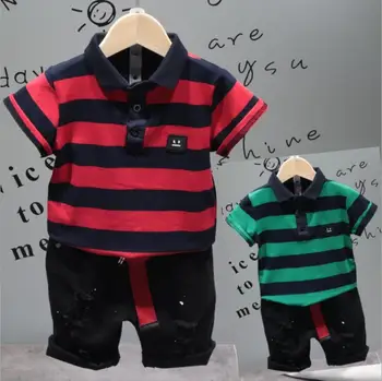 2019 Summer Boys Clothes Sport Suit Set Fashion Casual Short Sleeve O-neck Children's Clothing Set 2 Pieces T-Shirt + Pants
2019 Summer Boys Clothes Sport Suit Set Fashion Casual Short Sleeve O-neck Children's Clothing Set 2 Pieces T-Shirt + Pants
