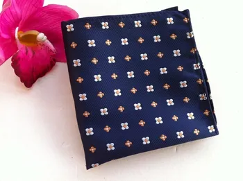 Wedding pocket square navy blue with unique floral Men handkerchief to match necktie 
Wedding pocket square navy blue with unique floral Men handkerchief to match necktie