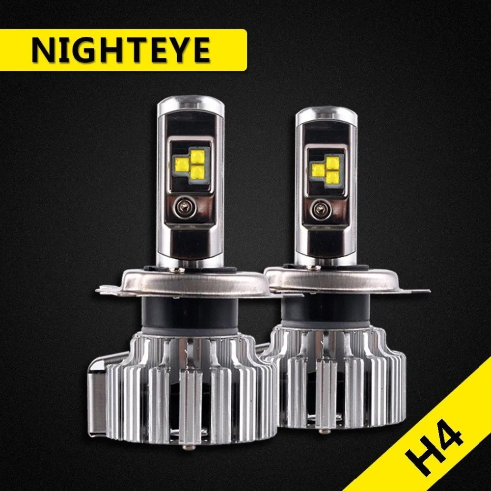 NIGHTEYE Car LED Headlight 70W 9000LM White Dual Hi/Lo Kit Bulbs H4 HB2 9003 
NIGHTEYE Car LED Headlight 70W 9000LM White Dual Hi/Lo Kit Bulbs H4 HB2 9003