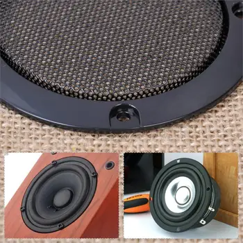 DWCX 2pcs DIY 3" Inch ABS Black Audio Speaker Decorative Circle Cover Protection Circle w/ Protective Grille Mesh for Most Cars
DWCX 2pcs DIY 3" Inch ABS Black Audio Speaker Decorative Circle Cover Protection Circle w/ Protective Grille Mesh for Most Cars