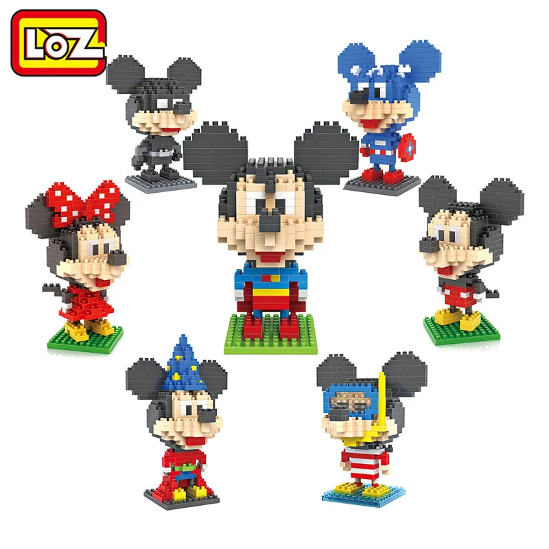 LOZ Building Blocks Superman Batman Magician Diver Captain America Mickey and Minnie Toys for Children Middle Size 9+ Gift
LOZ Building Blocks Superman Batman Magician Diver Captain America Mickey and Minnie Toys for Children Middle Size 9+ Gift