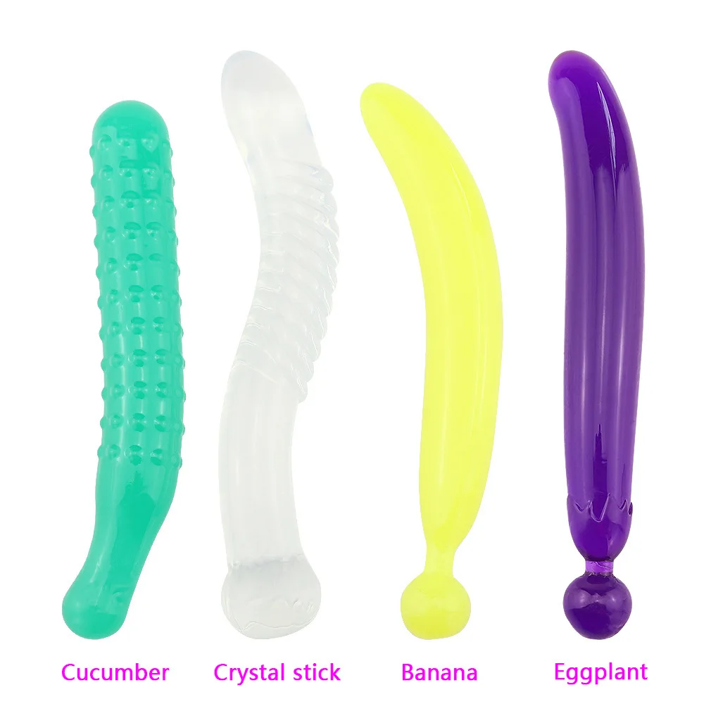 Овощи длинные фаллоимитаторы G Spot Стимулятор анальный фаллоимитатор Bullt Plug
