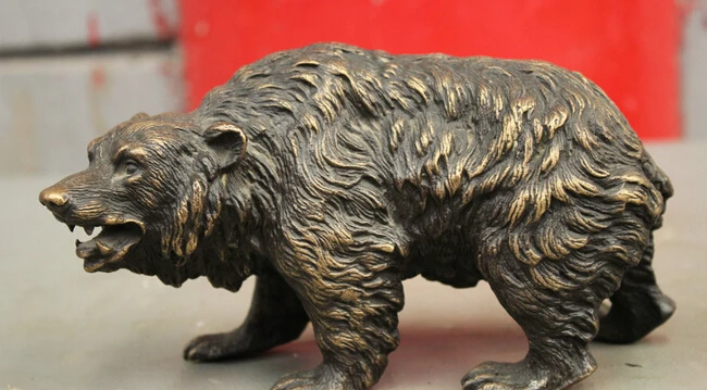 wholesale factory Folk China Chinese Bronze Copper Wealth Strong Animals Bear Statue Sculpture
wholesale factory Folk China Chinese Bronze Copper Wealth Strong Animals Bear Statue Sculpture