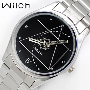 

Sports watch Wilon 2318G Couple Watches For lovers The Da Vinci Code Style Analog Quartz Watch Stainless Steel Band Dress Watch