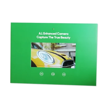 Flat video Brochure 7inch lcd video pamphlet Card for Digital Advertising Player Screen booklet for Commercial display sell well
Flat video Brochure 7inch lcd video pamphlet Card for Digital Advertising Player Screen booklet for Commercial display sell well