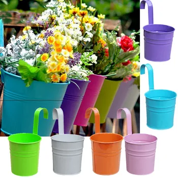 Flower Pots Outdoor Metal Iron Hanging Balcony Planter 6 Pcs Different Colourf Hanging Garland Unloading Hook Simulation Pots
Flower Pots Outdoor Metal Iron Hanging Balcony Planter 6 Pcs Different Colourf Hanging Garland Unloading Hook Simulation Pots