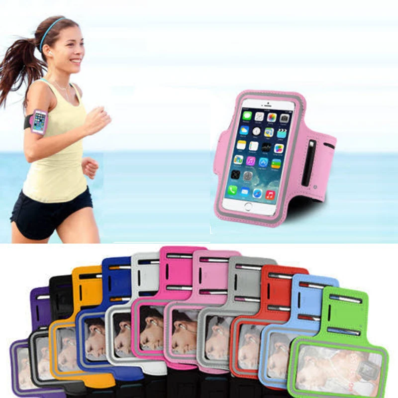 

New Brand Phone Cases Brassard Sport Running Jogging Gym Armband Arm Band Case Holder for iphone 6 4.7" for Samsung Galaxy S3 S4