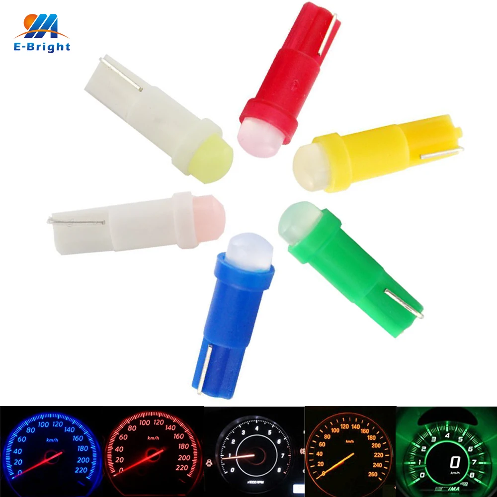 YM E-Bright 300Pcs/lot T5 F10 1W Ceramic Auto LED Light t5 Led Dashboard Lights Auto Dashboard Gauge LED Light Bulbs 12V Led
YM E-Bright 300Pcs/lot T5 F10 1W Ceramic Auto LED Light t5 Led Dashboard Lights Auto Dashboard Gauge LED Light Bulbs 12V Led