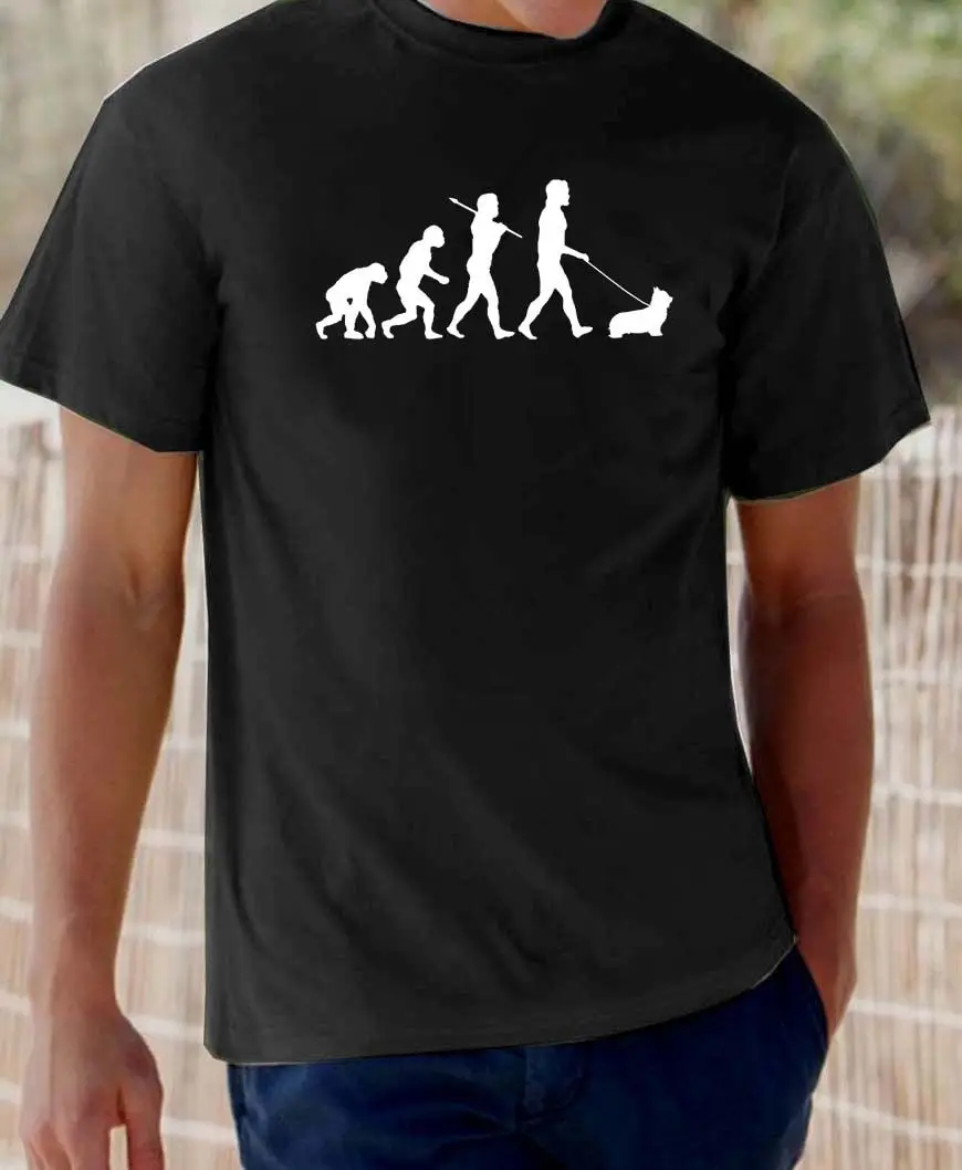 Brand Clothing 2019 Male Harajuku Top Fitness Brand Clothing Evolution of Man, Yorkshire Terrier Dog Funny T Shirt
Brand Clothing 2019 Male Harajuku Top Fitness Brand Clothing Evolution of Man, Yorkshire Terrier Dog Funny T Shirt