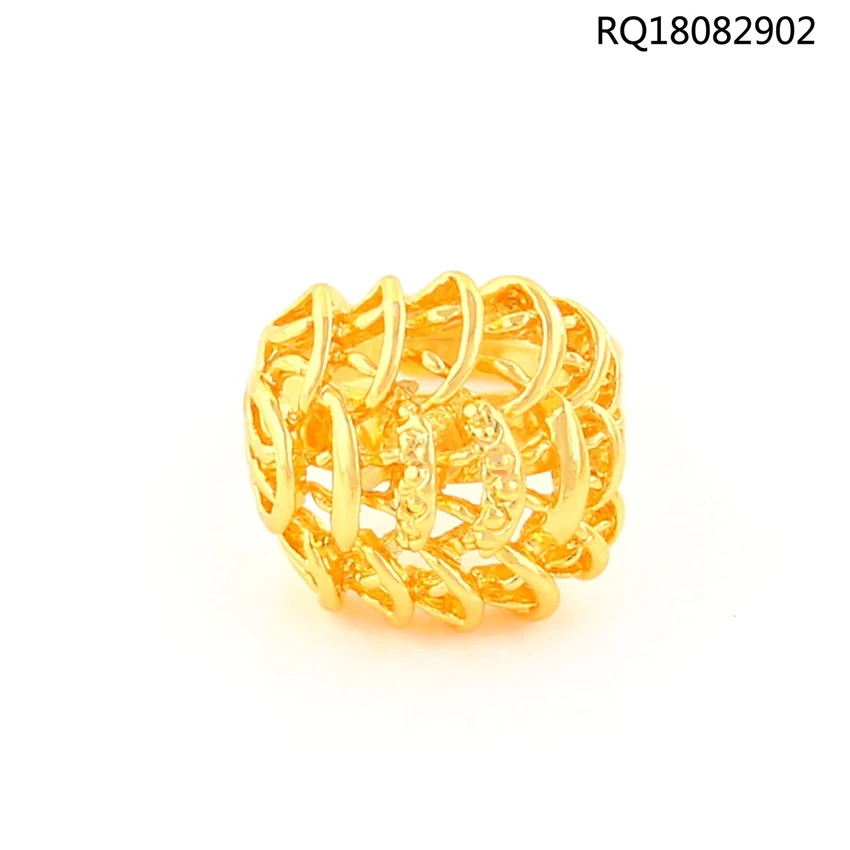 YULAILI Stylish Fashion Women Ring Finger Jewelry 24 Karat Gold Color Copper Adjustable Size Accessories
YULAILI Stylish Fashion Women Ring Finger Jewelry 24 Karat Gold Color Copper Adjustable Size Accessories