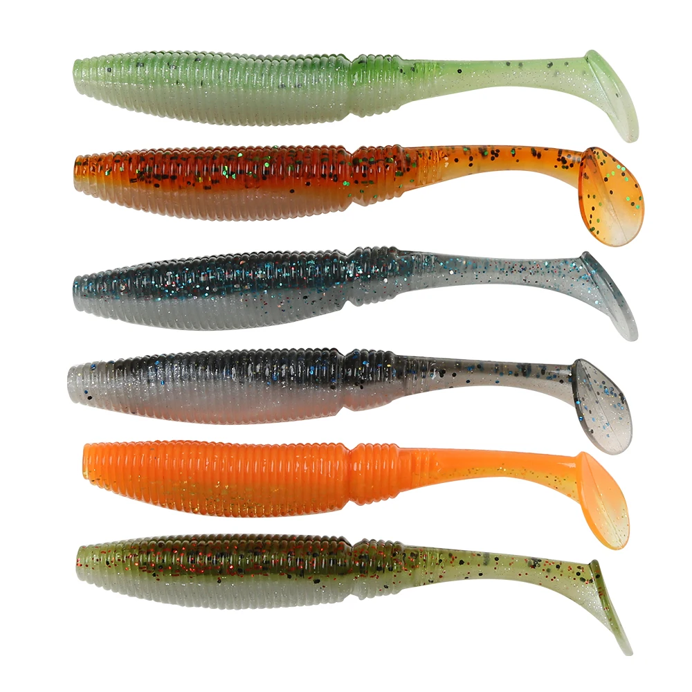 Soft fish Fishing Lure 10cm/8g Swimbaits Plastic Isca Artificial Soft Lures with Salt Fishing Tackle 6pcs/lot Double Color Lure
Soft fish Fishing Lure 10cm/8g Swimbaits Plastic Isca Artificial Soft Lures with Salt Fishing Tackle 6pcs/lot Double Color Lure