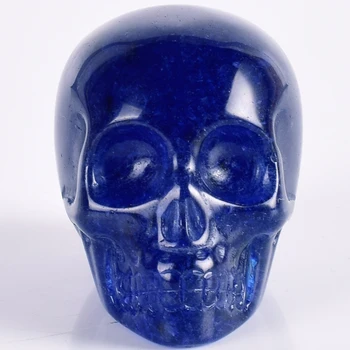 2 Inch smelt blue obsidian Crystal Skull handmade Healing Crystal Feng Shui Carved Skeleten grass Statues Sculptures Crafts
2 Inch smelt blue obsidian Crystal Skull handmade Healing Crystal Feng Shui Carved Skeleten grass Statues Sculptures Crafts