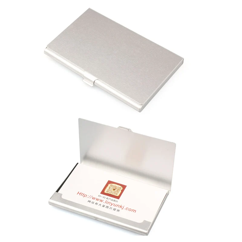Creative Aluminum Alloys Metal Bank Case Card Box Holder Metal Box Cover Credit Business Card Wallet Slim Card Holder 10Dec 20
Creative Aluminum Alloys Metal Bank Case Card Box Holder Metal Box Cover Credit Business Card Wallet Slim Card Holder 10Dec 20