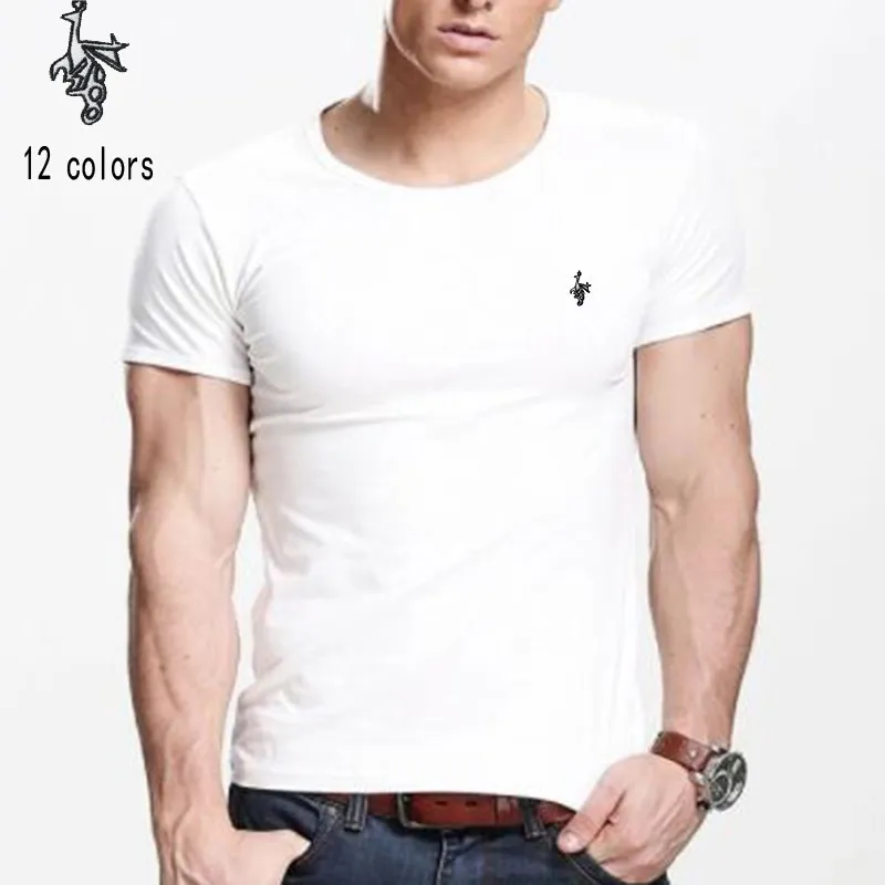 2018 Brand Clothing 12 colors o neck Men's T Shirt Men Fashion Tshirts Fitness Casual For Male T-shirt S-2XL Free Shipping
2018 Brand Clothing 12 colors o neck Men's T Shirt Men Fashion Tshirts Fitness Casual For Male T-shirt S-2XL Free Shipping