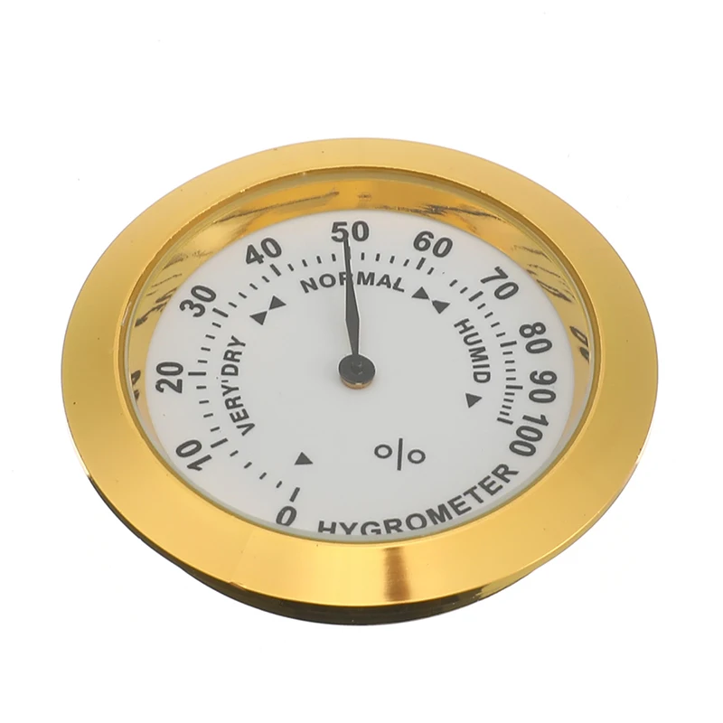 37mm Cigar Box Hygrometer Moisture Meters Tobacco Pointer Hygrometer for Humidor Smoking Humidity Sensitive Gauge Accessories
37mm Cigar Box Hygrometer Moisture Meters Tobacco Pointer Hygrometer for Humidor Smoking Humidity Sensitive Gauge Accessories
