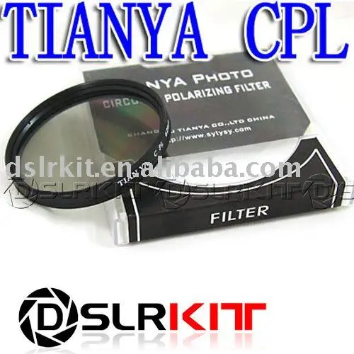 Круговой поляризационный (CPL) Светофильтр. TIANYA 77mm 77 mm | Электроника