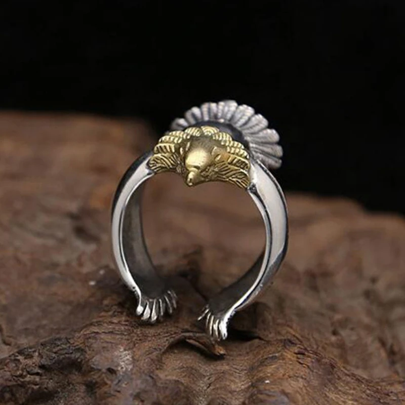LNRRABC 1PC New Cool Rock Punk Men Ring Gothic Biker Vintage Silver Stainless Steel Eagle Resizable
LNRRABC 1PC New Cool Rock Punk Men Ring Gothic Biker Vintage Silver Stainless Steel Eagle Resizable