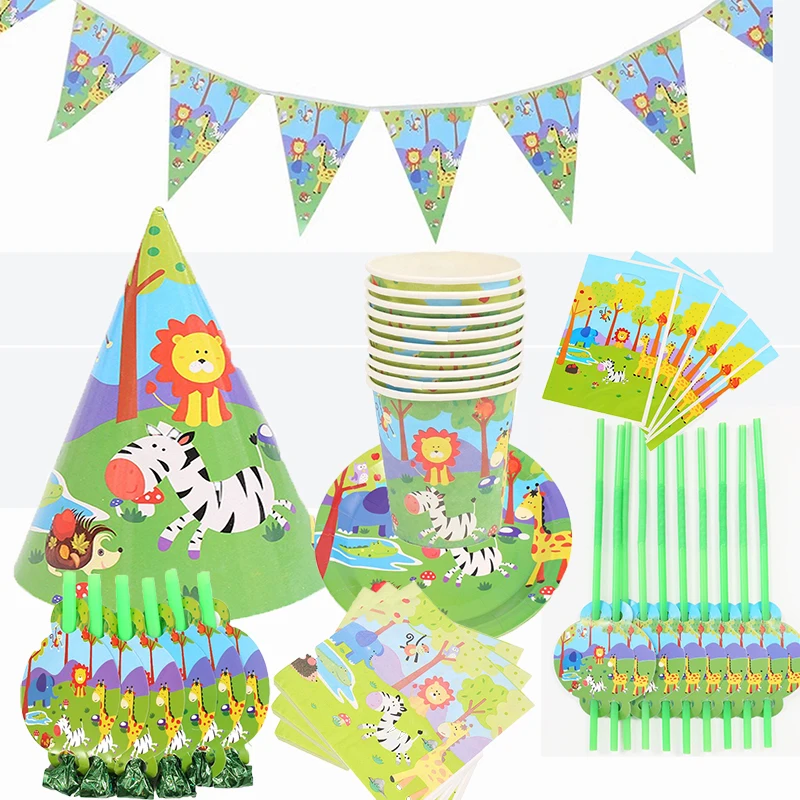 Children's party birthday supplies jungle party lion jungle zoo paper tray party supplies
Children's party birthday supplies jungle party lion jungle zoo paper tray party supplies