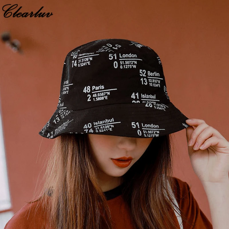 Clearluv New Streetwear cap Harajuku Hip Hop bob hat Letter Printed fishing hat outdoor Sunscreen Bucket Hat For Men Women
Clearluv New Streetwear cap Harajuku Hip Hop bob hat Letter Printed fishing hat outdoor Sunscreen Bucket Hat For Men Women