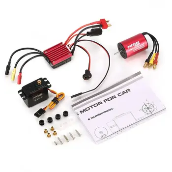 SURPASSHOBBY S2435 4500KV Brushless Motor S-25A ESC with 2.2kg Metal Gear Servo Brushless Combo Set for 1/16 1/18 RC Car Truck 
SURPASSHOBBY S2435 4500KV Brushless Motor S-25A ESC with 2.2kg Metal Gear Servo Brushless Combo Set for 1/16 1/18 RC Car Truck