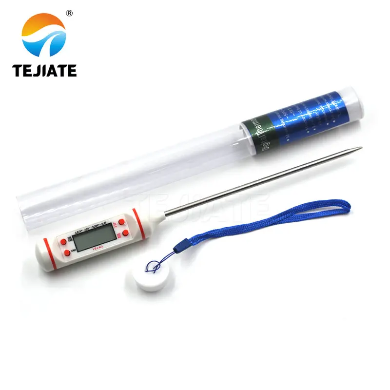 Electronic Digital Meat Thermometer Cooking Food Kitchen BBQ Water Milk Oil Liquid Oven Thermometer Digital
Electronic Digital Meat Thermometer Cooking Food Kitchen BBQ Water Milk Oil Liquid Oven Thermometer Digital