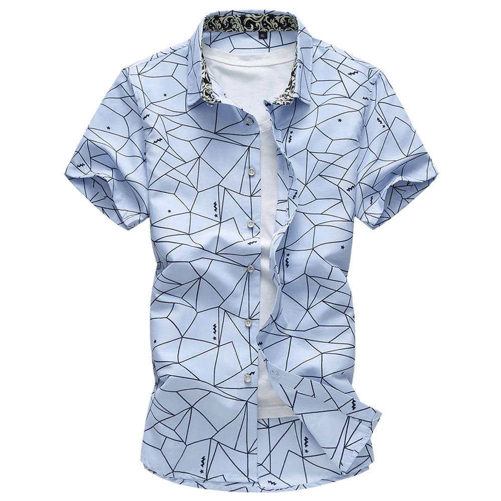 2018 New Fashion Casual Shirts Mens Summer Irregular Pattern Clothing Breathable Comfortable Short sleeves Shirts Big Size 7XL
2018 New Fashion Casual Shirts Mens Summer Irregular Pattern Clothing Breathable Comfortable Short sleeves Shirts Big Size 7XL