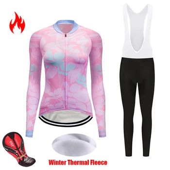 Women's winter 2020 thermal fleece cycling jersey set female bike clothes kit maillot uniform trekking bicycle clothing skinsuit
Women's winter 2020 thermal fleece cycling jersey set female bike clothes kit maillot uniform trekking bicycle clothing skinsuit